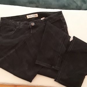 Paris Blues slim stretch black jeans